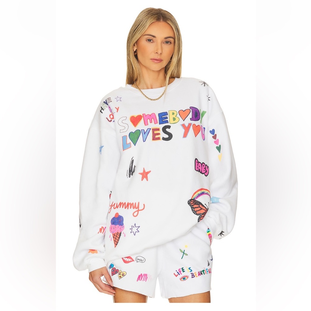 Colorful Graphic Women's Sweatshirt